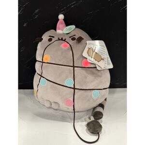 NWT! Pusheen CHRISTMAS LIGHTS 9 Inch Plush Cat Lights Up